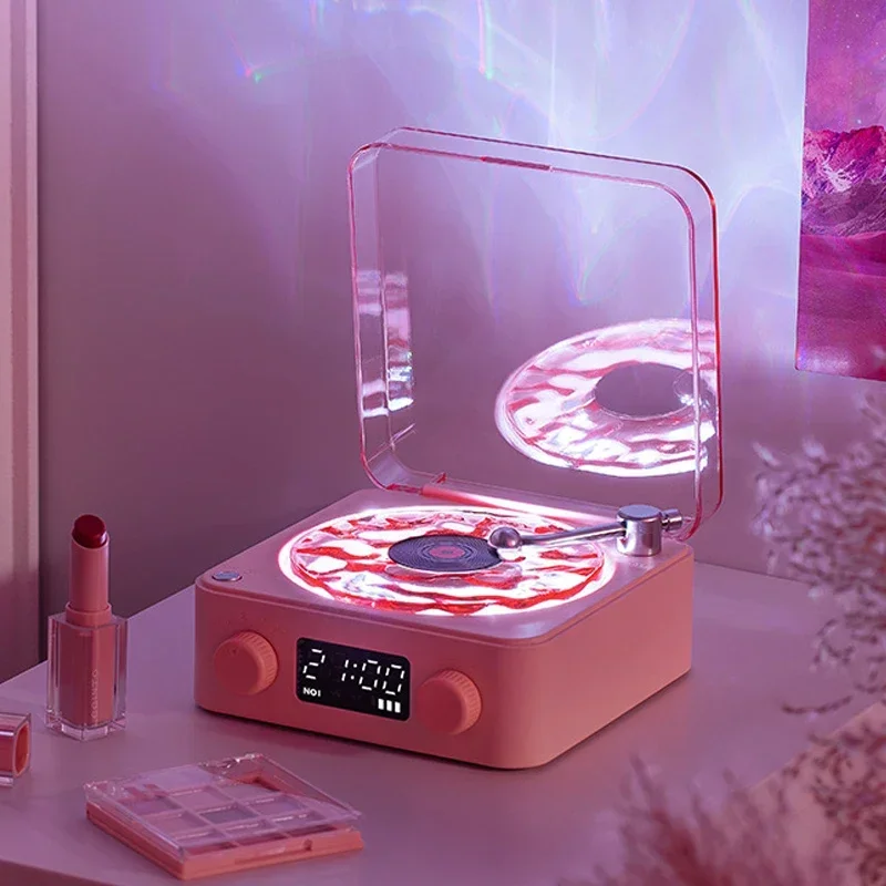 Ретро-проигрыватель Bluetooth-динамик с белым шумом мини-машина KTV помощь во сне