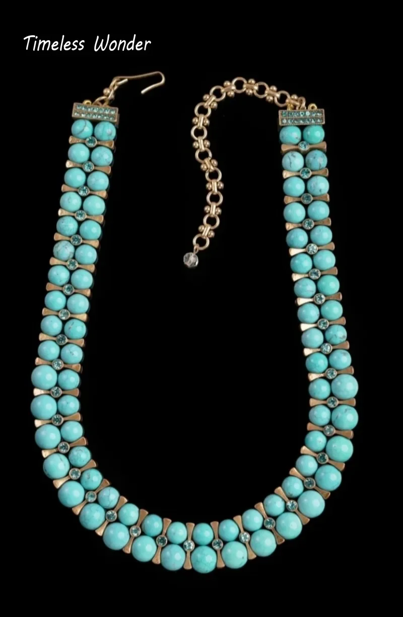 Вневременное чудесное необычное ожерелье с цирконием и гео-каменем для женщин