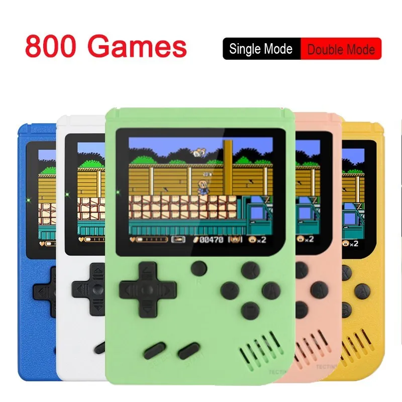 

800 IN 1 Retro Video Game Console Handheld Game Player TV Game Console AV Out Mini Portable Handheld Player for Kids Gift