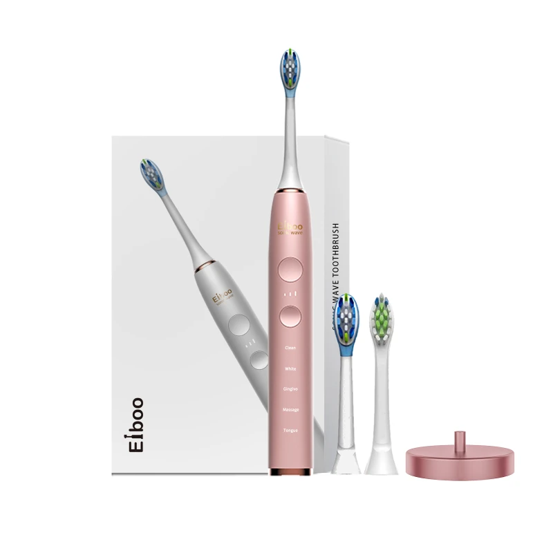 Щетка Зубная электрическая ультразвуковая с насадкой меньше вибрации чем Philips |