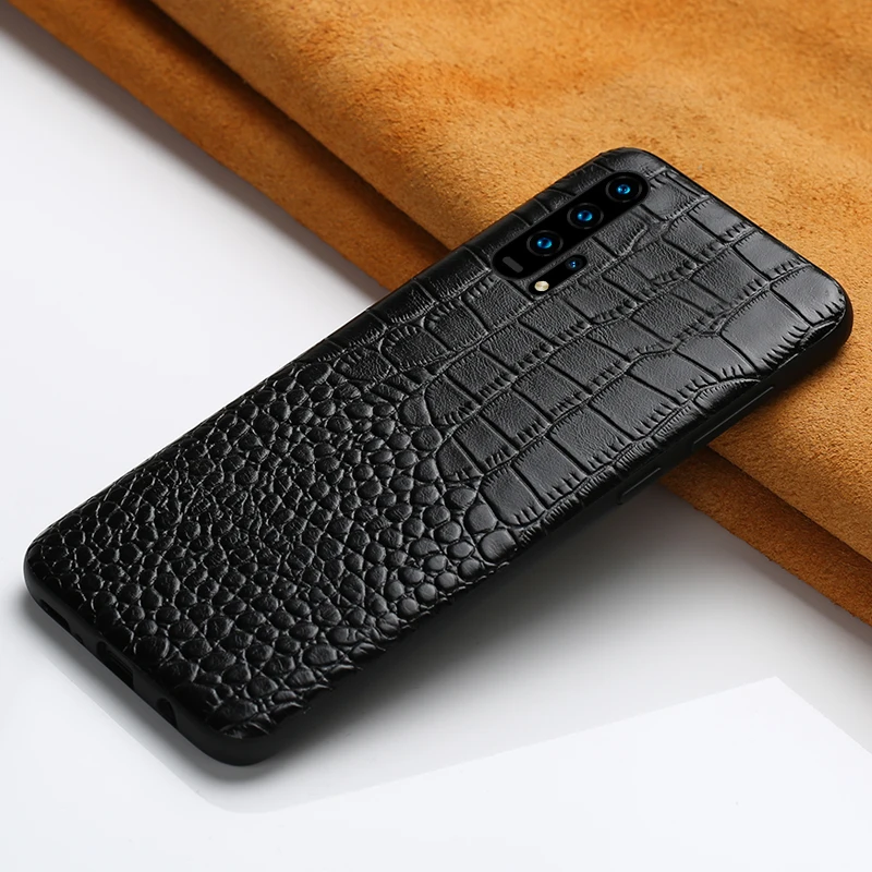 Genuine Leather phone case for Honor 20 20 Pro 8X luxury 360 protective cover For Huawei P20 P30 Pro Lite mate 20 pro Lite