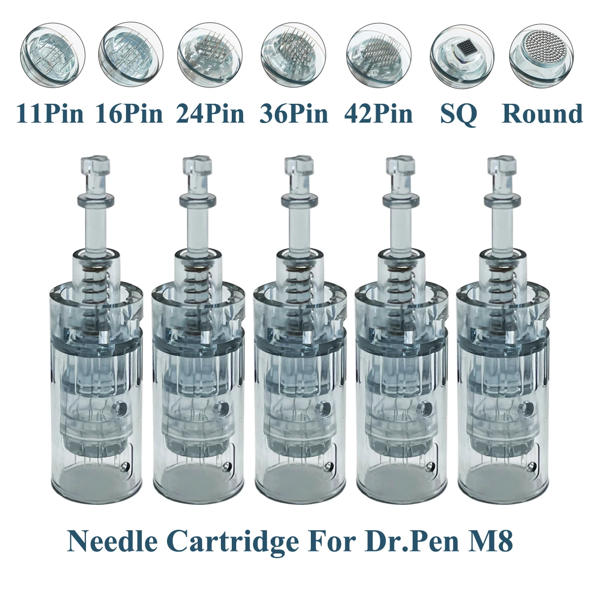 

Bayonet Needles Cartridges Tip Replacement 11 16 36 42 Nano Needle MTS Micro Needling For Dr Pen M8 Pen Microneedling