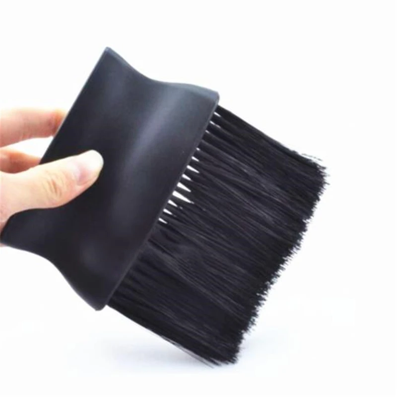 

Широкое Горлышко кисти мягкие салон волосы для резки шеи Duster Чистящая Щетка для волос, щетка для очистки мягкие волокна волос шеи щётка для ...