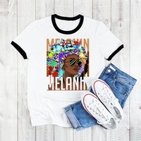 african american black women black queen melanin queen tshirt fashion harajuku camiseta mujer tshirt summer women tshirt tops