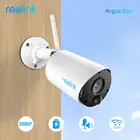 Reolink Argus Eco IP камера с питанием от аккумулятора, внешняя беспроводная камера видеонаблюдения 1080p с PIR(2 упаковки)