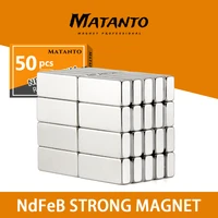 50pcs 25x10x5mm strong block magnets n35 permanent magnets 25x10x5 rectangular rare earth neodymium magnet 25105