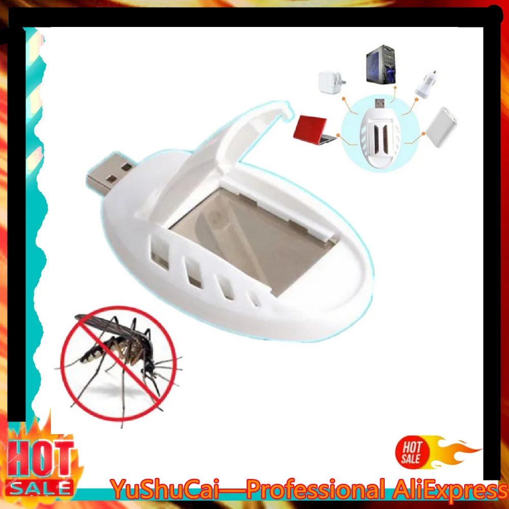 

1pc Portable Electric USB Mosquito Repellent Heater Anti Mosquito Killer Pest Fly Insect Heater For Home Or Travel