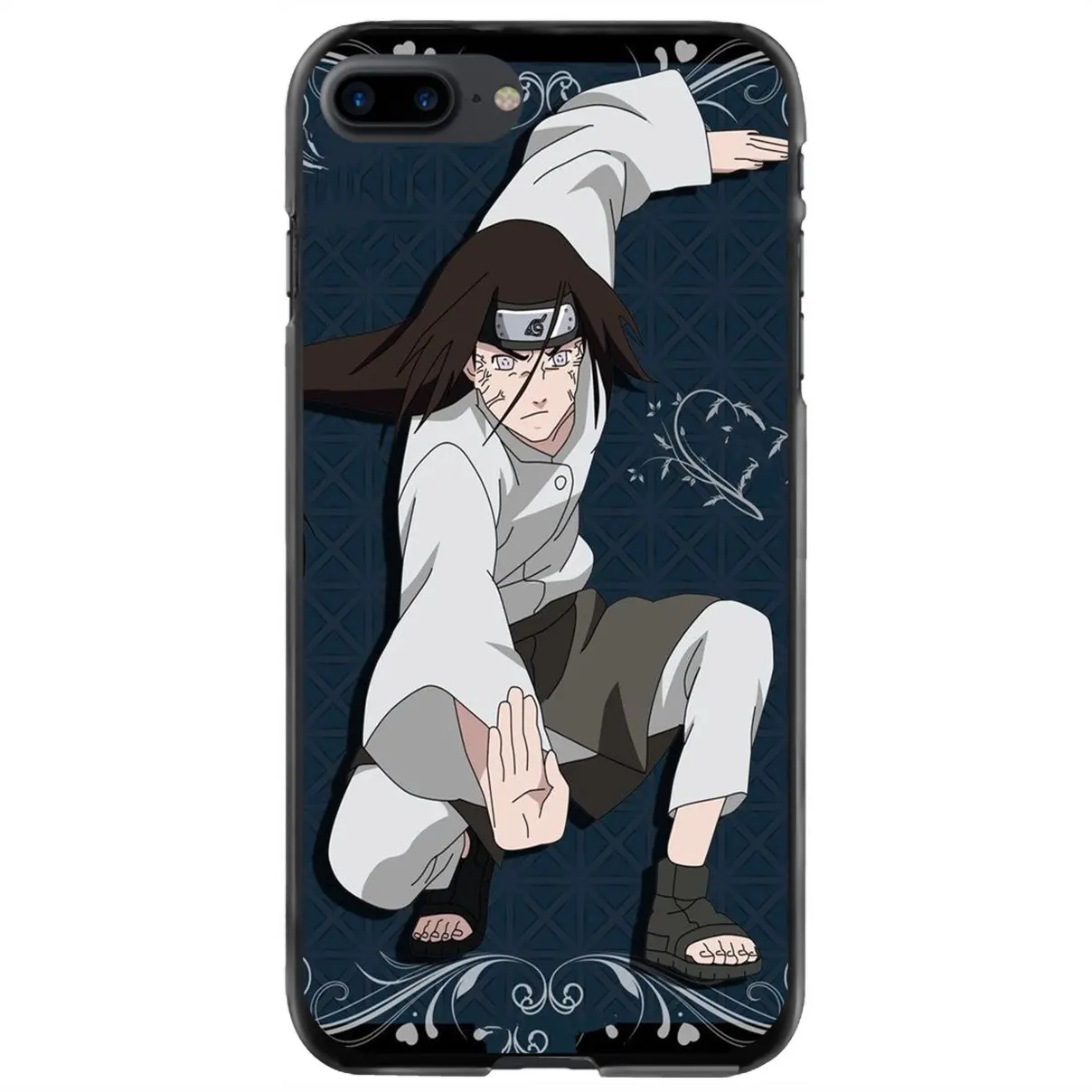 

Жесткий Чехол для iPhone 11 12 13 14 Pro MAX Mini 5 5S SE 6 6S 7 8 Plus 10 X XR XS Neji Hyuga