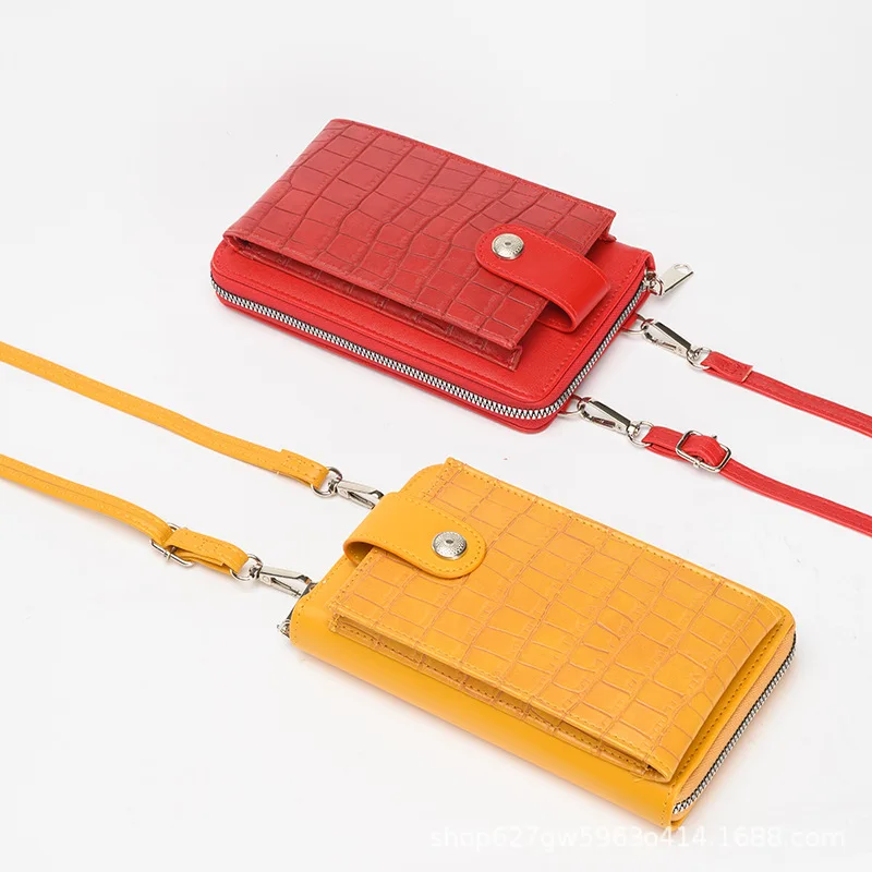 Женский кошелек на одно плечо сумка через для сотового телефона модный