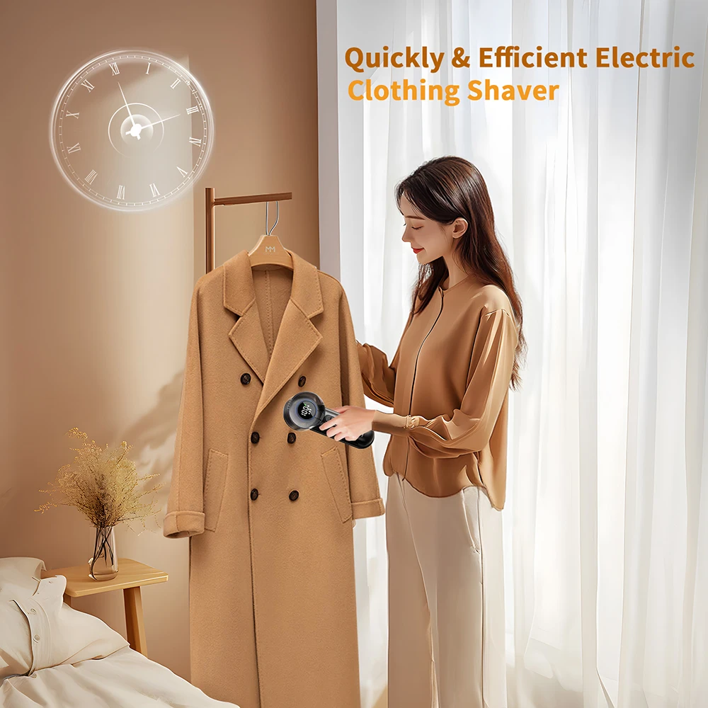 Перезаряжаемая бритва для ткани с цифровым дисплеем