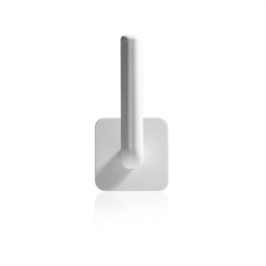 

L-Shape Punch-Free Hooks Professional Door Wall Mounted Hanger Towels Storage Racks Self-adhesive Toilet Holder