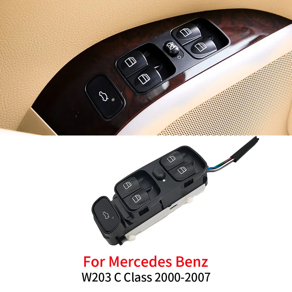 Переключатель Стеклоподъемника для Benz W203 сменный аксессуар Mercedes C Class C180 C200 C250 E300