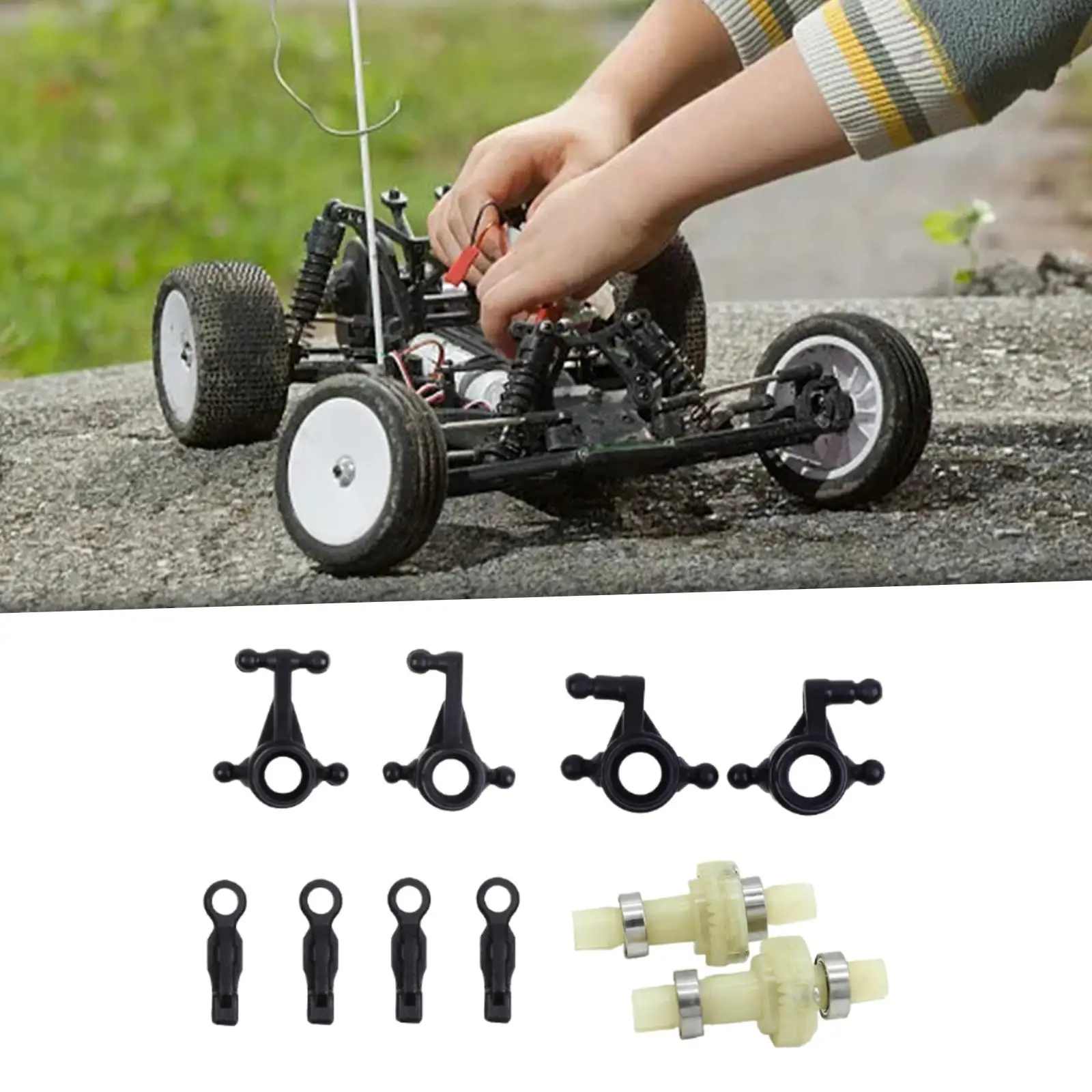 Фото Высокопроизводительные аксессуары для радиоуправляемых машин Wltoys 284010 284161 1/28 Crawler №5