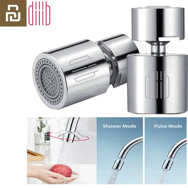 

Аэратор для кухонного смесителя Youpin Diiib Dabai, рассеиватель воды, насадка для крана, барботер 360, водосберегающий фильтр, усилитель с 2 потоками и защитой от брызг