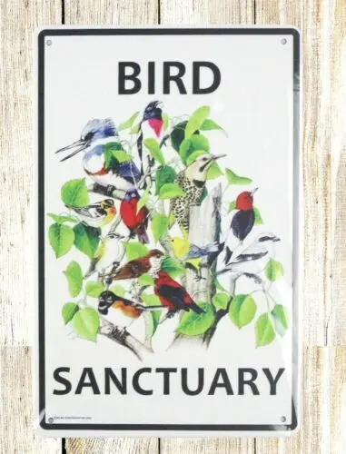 Птица Sanctuary жестяная металлическая вывеска пивоварня паб настенное искусство