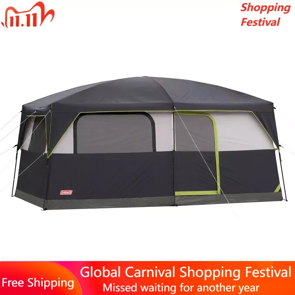 

8-Person Cabin Tents Tents for Camping With Free Shipping Naturehike Tent Travel Outdoor Waterproof Shelters Hiking Sports