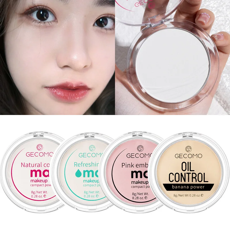 

Color Correcting Pressed Setting Poweder Oil Control Solid Loose Powder Face Matte Finish Mineral Fix Makeup Smooth Cosmetic