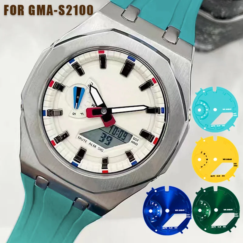

Светящиеся часовые маркеры Casioak для женского циферблата, кольцо для самостоятельной сборки часов, индекс изменения циферблата, аксессуары для часов GMAS2100