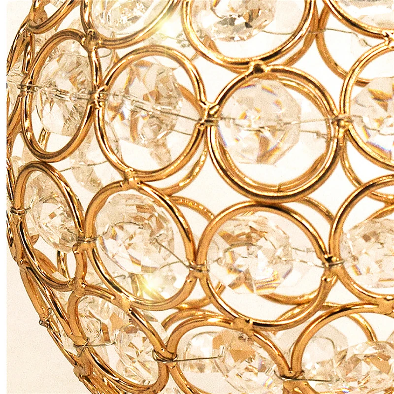 Винтажный хрустальный шар Дневной светильник подсвечник романтическая