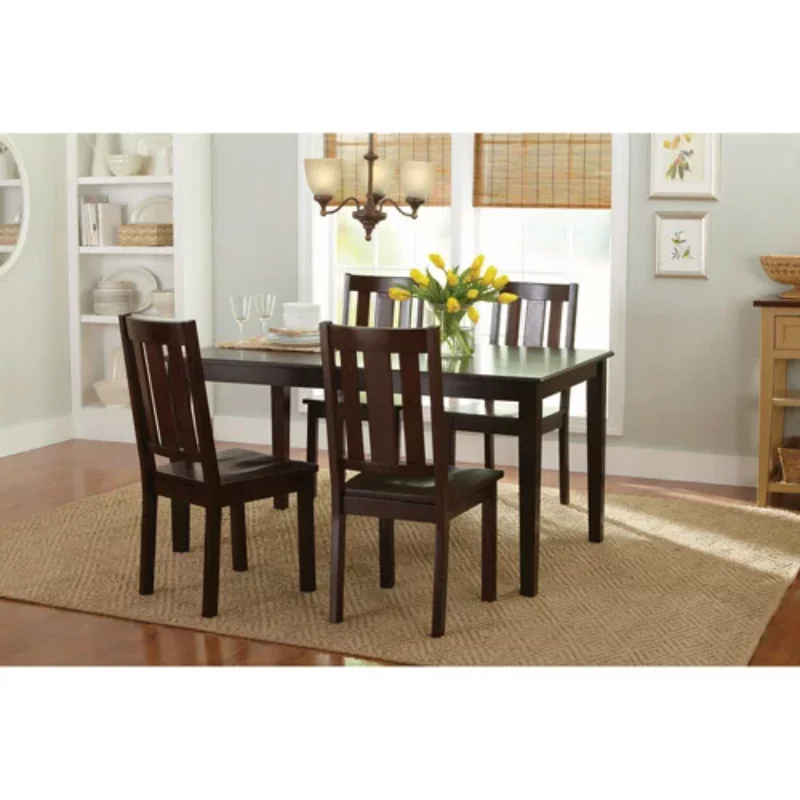 

Better Homes and Gardens Bankston 5-Piece Dining Set, Mocha