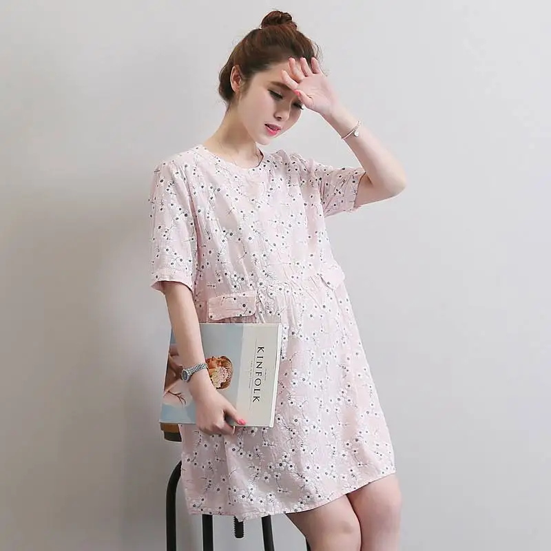 

Серая Футболка для беременных с нагрузкой для беременных женщин 2022 футболка для девочек Новая одежда большого размера для мам