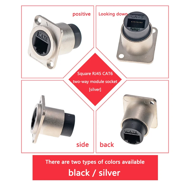 Металлический модуль типа D 1 шт. RJ45 CAT6 USB 2 0/3 0 тип C и HDMI-разъем через сетевую панель