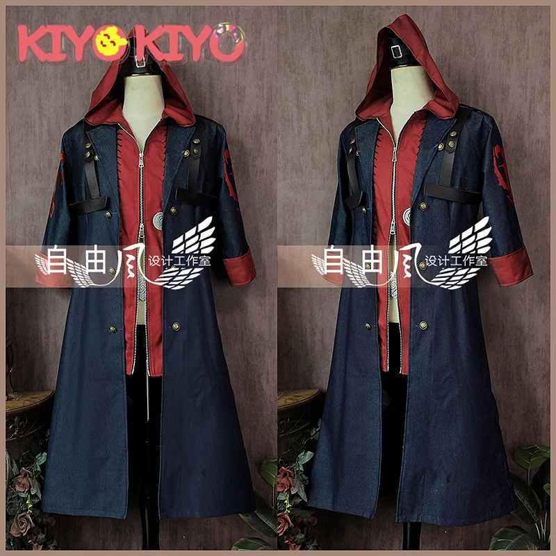 Фото KIYO-KIYO Nero from Devil May Cry 4 Nero Косплей Костюм униформа косплей игра аниме Тренч индивидуальный размер №1