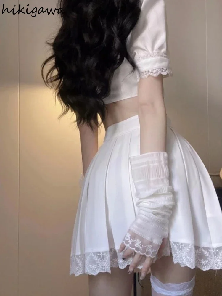 Y2k одежда сексуальные короткие топы летние бандажные блузки женские с