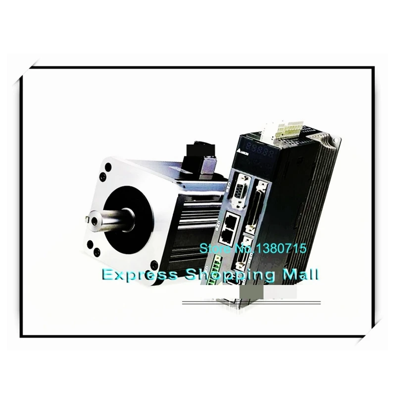 ECMA-E11310RS + ASD-A2-1021-L 220V 1KW 4.77NM 2000r/Min 130MM AC & Drive Kit New