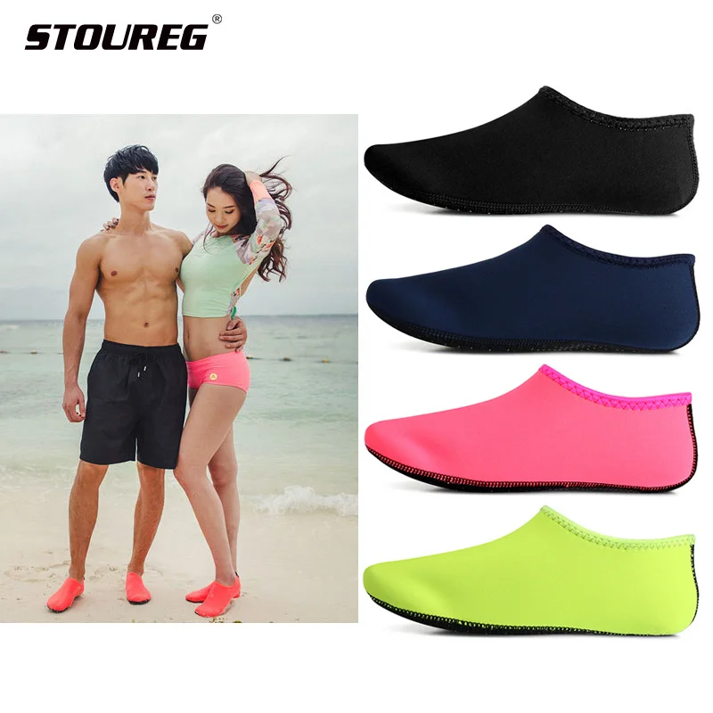 

Beach Swimming Socks Water Socks Anti-Slip Yoga Fitness Dance Swim Surfing Diving Shoes Underwater Shoes For Men Women