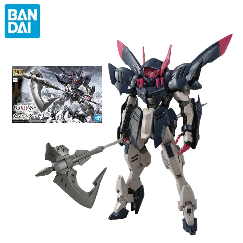 

Original Bandai Gundam Figures HG IBO 1/144 Iron-blooded Orphans Mobile Suit Gundam Gremory Assembly Model Anime Action Figures