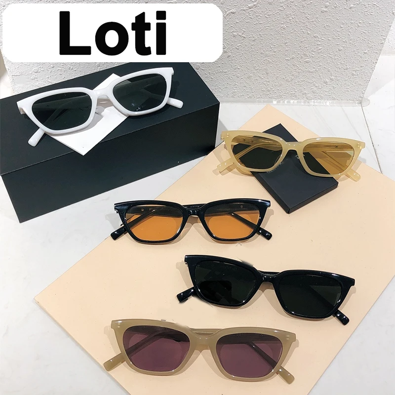 

Loti GENTLE YUUMI Women's Sunglasses For Man Glasses Vintage Luxury Brand Goods Designer Summer Uv400 Trendy Monst Korean