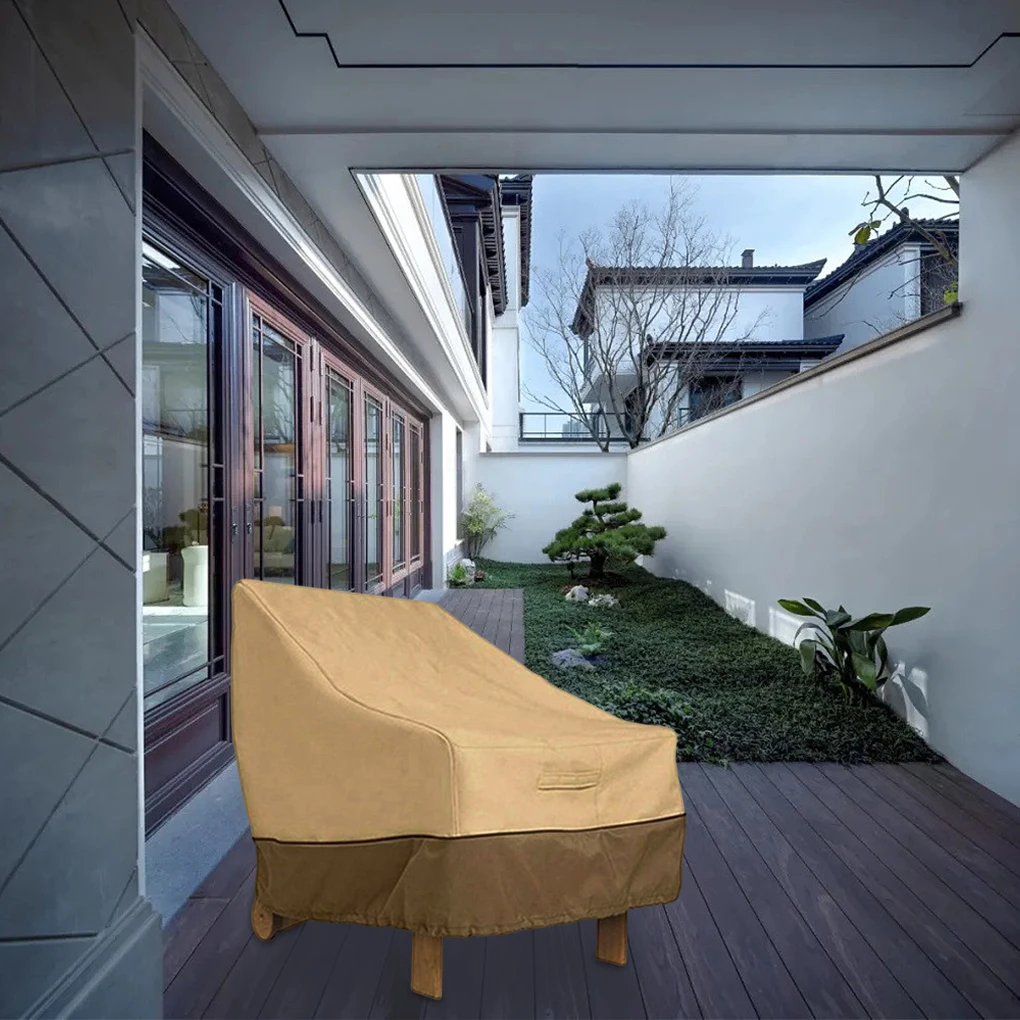 

Chair Cover Home Supplies Furniture Tarp Windproof Folding Design