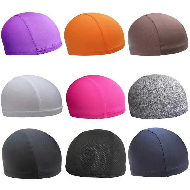 

Motorcycle Accessories Helmets Inner Cap Black Cool Hat Dry Breathable Wicking Racing Beanie Cap For Men Motorcycles Helmet