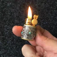 chief creative relief small fat pier lighter metal kerosene lighter fashion compact portable ignition tool cigarette accessories