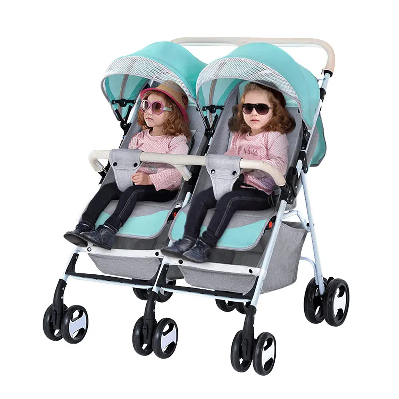 High Quality Twins Baby Cart Wholesale Nice Baby Carriage Hot Mom Luxury Stroller Baby