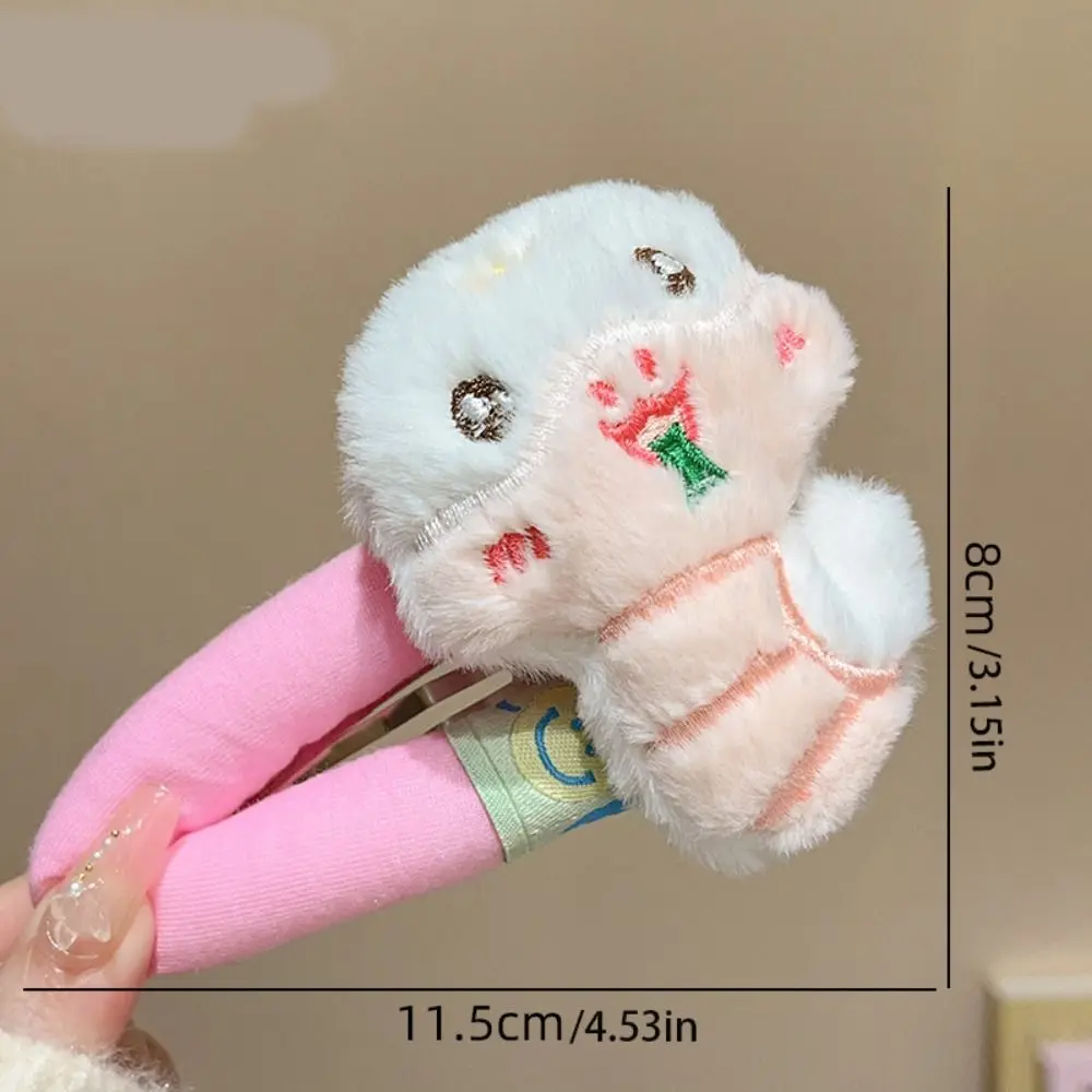 Красная повязка на голову с Новым годом 2024 изображением льва заколка для волос