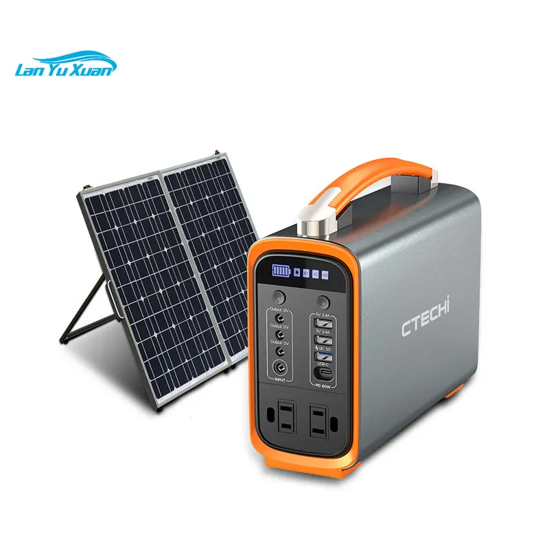 

solar generator 200w 300w 500w 600w 1000w 2000w Outdoor power bank portable solar power station lifepo4 portable power station