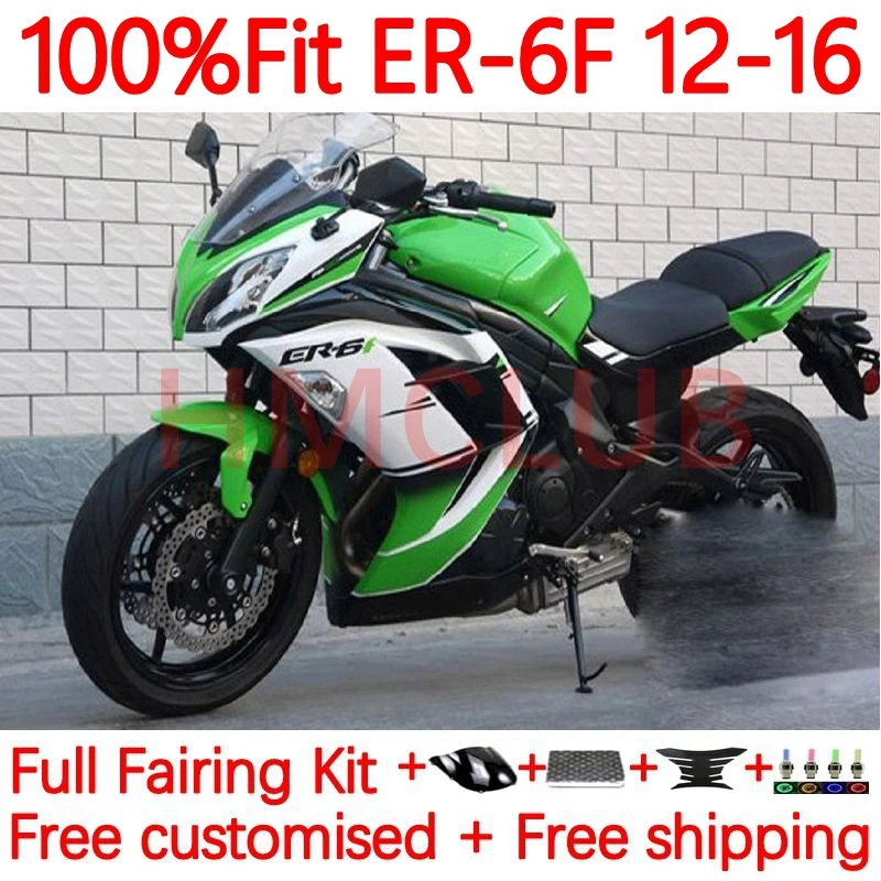 

Injection Kit For KAWASAKI NINJA 650R ER 6F ER6F ER-6F 2012 2013 2014 2015 2016 ER6 F 12 13 14 15 16 Fairing 50No.14 green stock