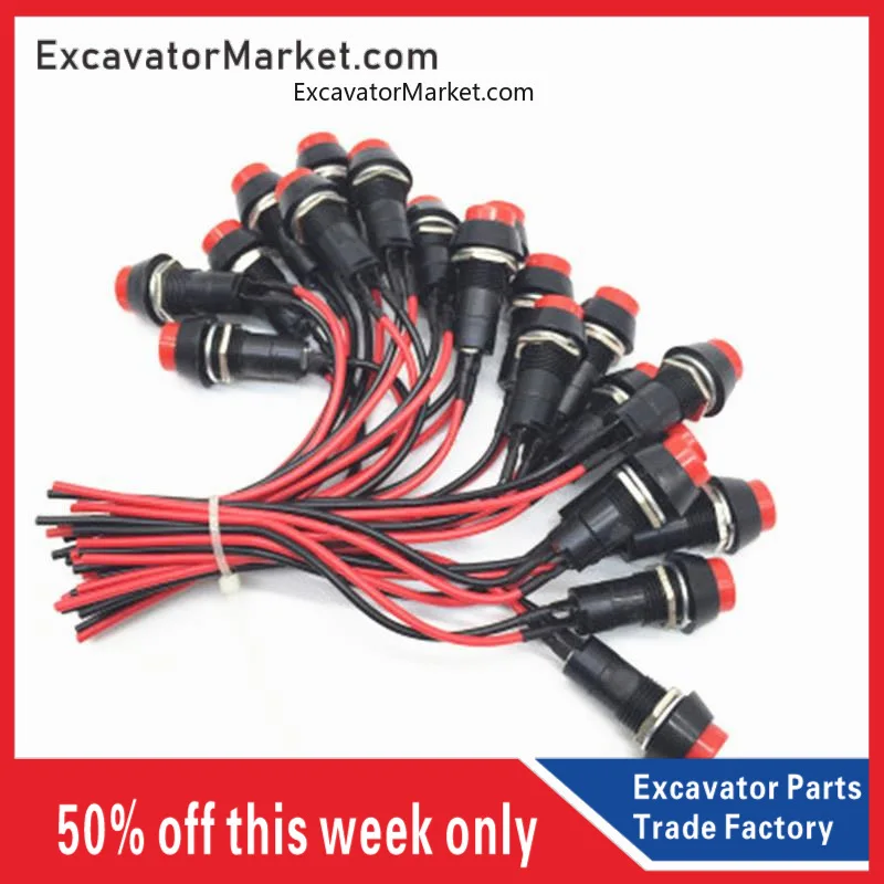 Для экскаватора джойстик кнопка звукового сигнала переключатель для CATERPILLAR KOMATSU