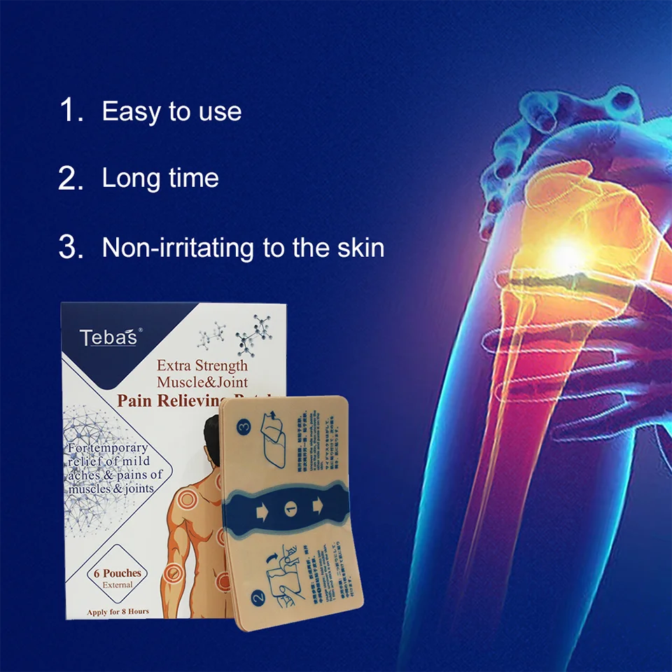 

6/18/36Pcs Pain Relieving Patc Wormwood Knee Plaster Arthritis Muscle Joint Pain Stickers Chinese Herbal Medical Plaster