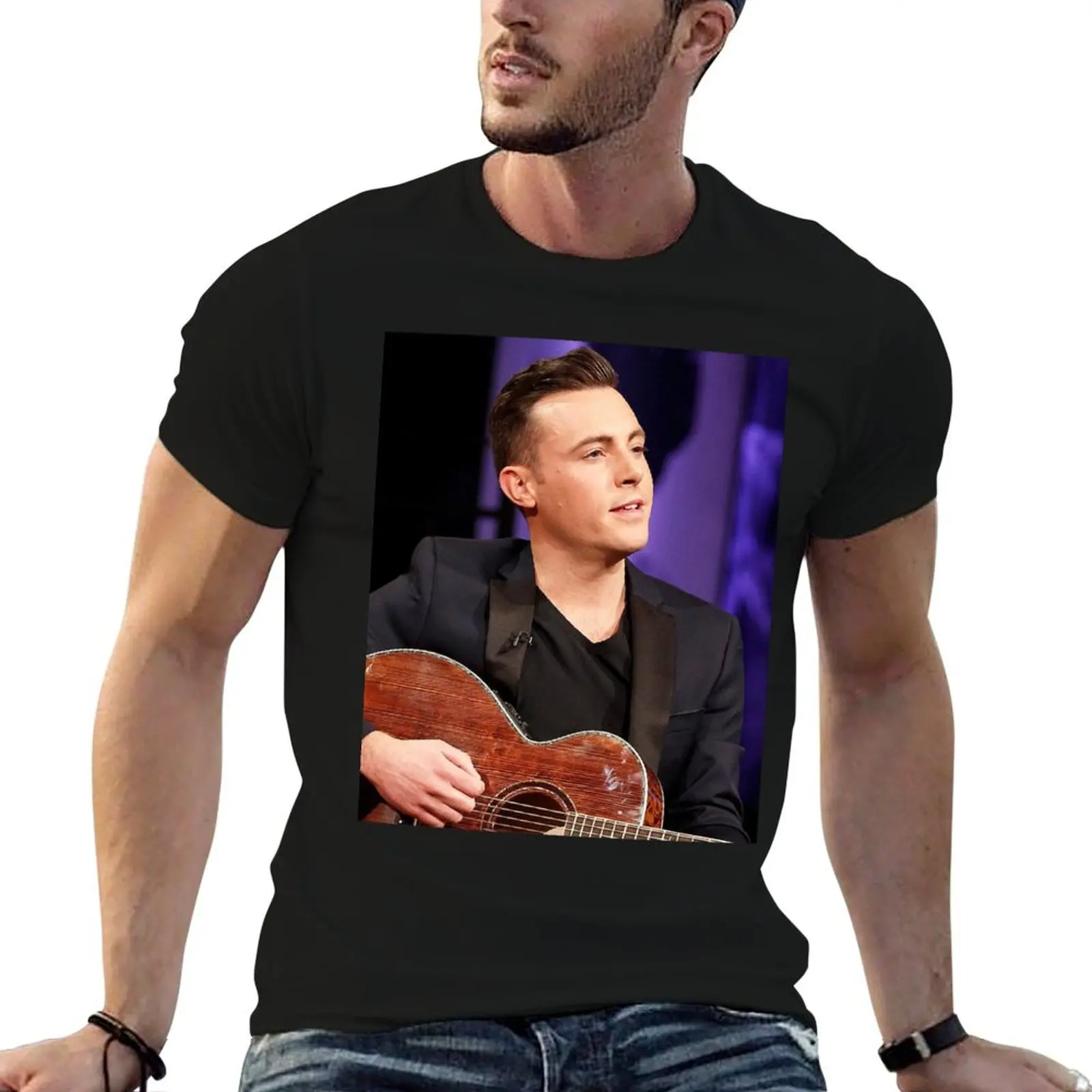 Подарок на день для Nathan Carter подарки любителей музыки уличная одежда футболка с