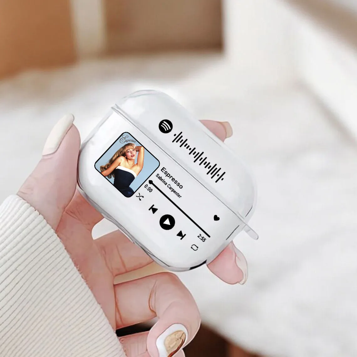 Hot Sabrina Carpenter Songs Case for Airpod Pro2 1 2 3 4 Pro Nonsense Please Espresso Playlist Headphone Cover Air Pods 4rd