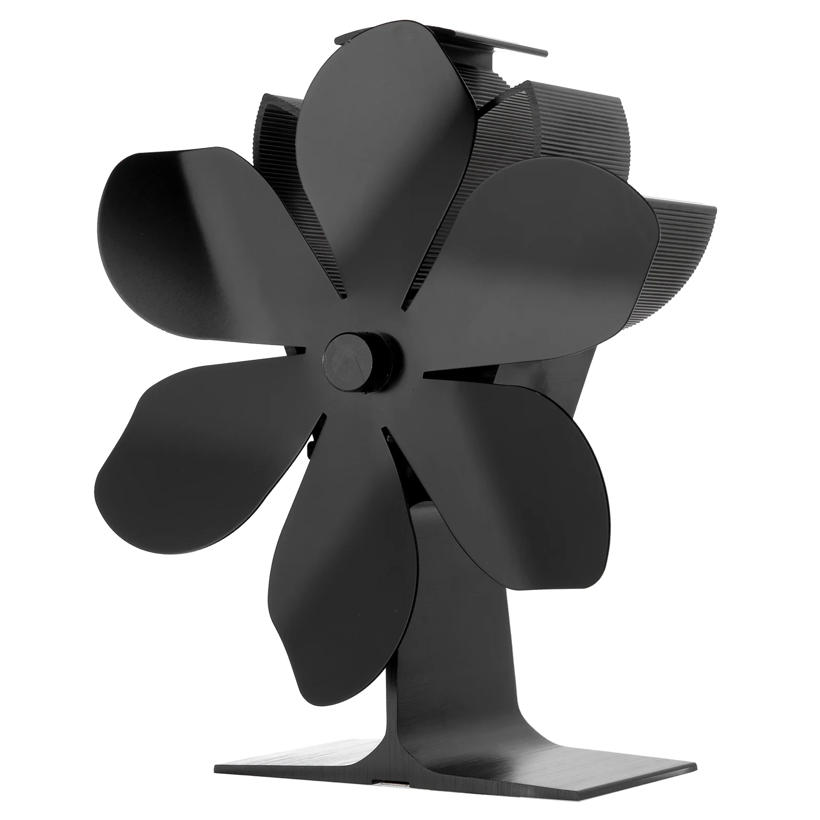 

Heat Powered Stove Fan Fireplace Fan For Wood Low Oil Consumption Fireplace Fan Environmentally Friendly Circulation Silent