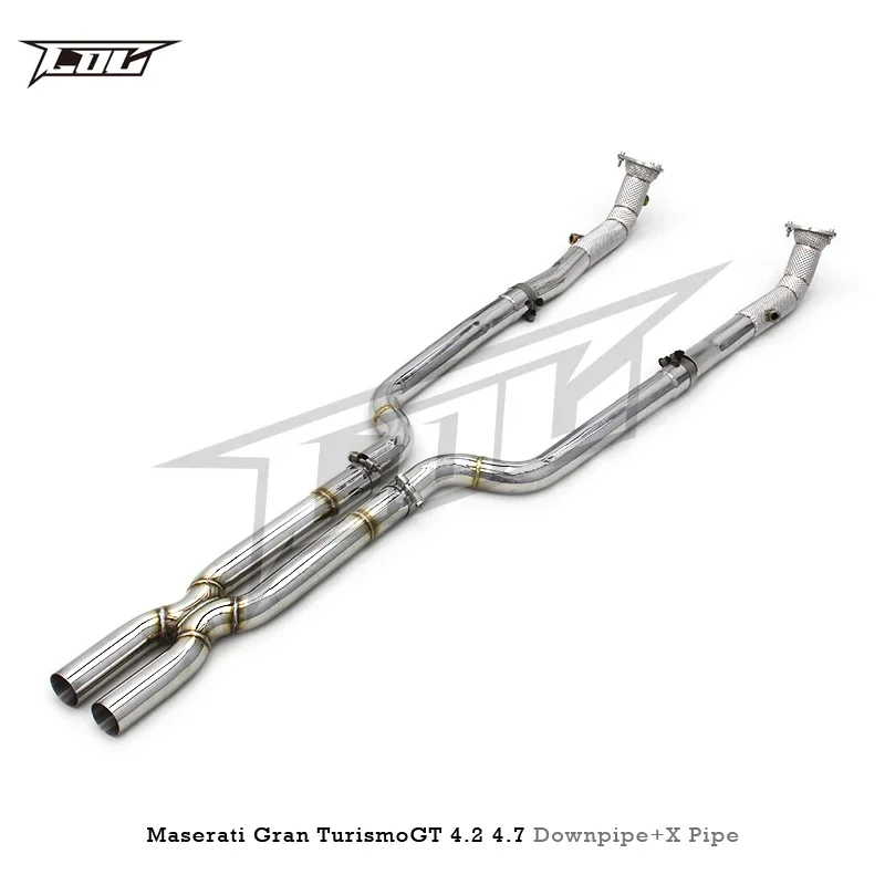 Секционные трубы с высоким потоком выхлопные выхлопная труба для Maserati Gran