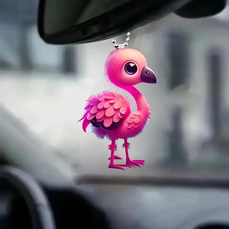 Украшение для зеркала заднего вида автомобиля акриловая подвеска в виде