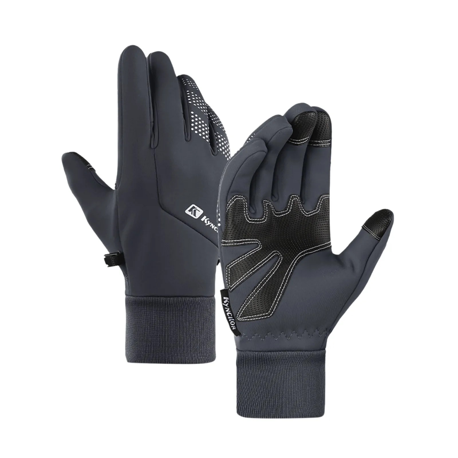 

Sports Fleece Warm Gloves Rouch Screen Ski Bike Riding Cold Proof Outdoor Gloves Gloves Mittens Toddler