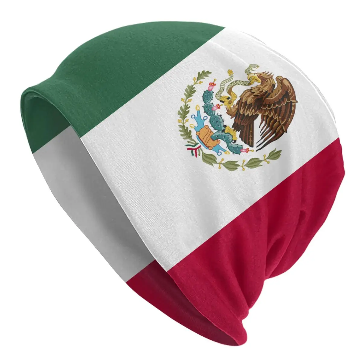 Unisex Casual Hat Mexico Flag Cap Winter Warm Beanies Adult Hip Hop Bonnet Hat