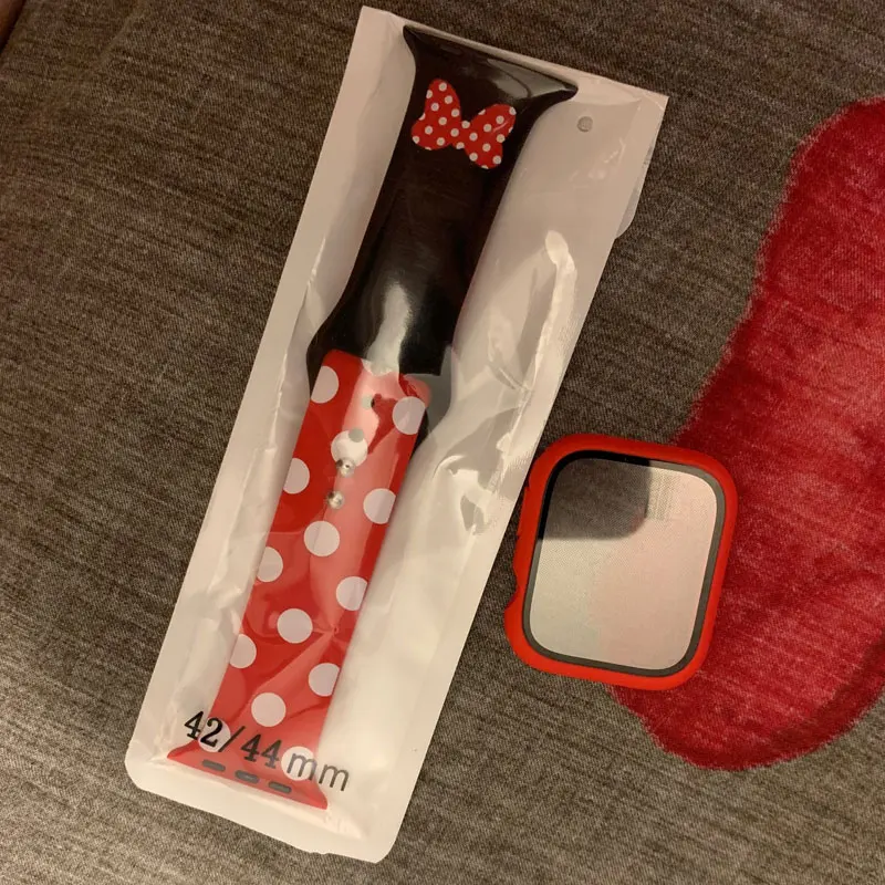 Case+Strap For Apple Watch Band 44mm 40mm 42mm 38mm 41mm 45mm Silicone Wristband Bracelet iWatch 3 4 5 6 SE 7 8 Ultra Band 49mm