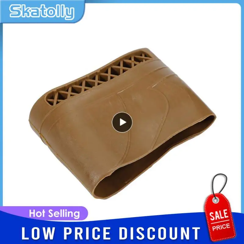 

1~10PCS Hunting Rifle Rubber Recoil Pad Slip-On Buttstock Shooting Extension Gun Butt Protector Rubber Hunting Tools Scope